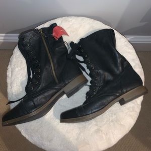 Black Combat Boots